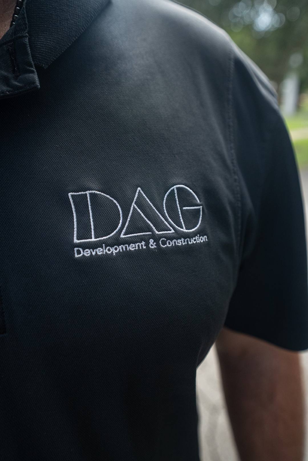 DAG superintendent shirt, embroidered logo